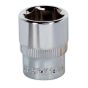 WallDrive Socket 14mm 1/4"Sq Drive Fully Polished Sealey Part No. SP1414