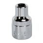 WallDrive Socket 6mm 3/8"Sq Drive Fully Polished Sealey Part No. SP3806