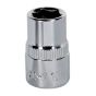 WallDrive Socket 10mm 3/8"Sq Drive Fully Polished Sealey Part No. SP3810