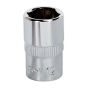 WallDrive Socket 12mm 3/8"Sq Drive Fully Polished Sealey Part No. SP3812