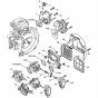 Spacer Flange Air Filter Assembly