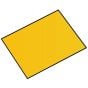 Yellow Self Adhesive Square Number Plate - 28cm x 21cm x 0.1cm