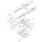 Main Assembly for Makita SR1600 Circular Saw