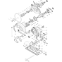 Main Assembly for Makita SR2300 Circular Saw