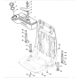 Fuel Tank AV System Assembly for Stihl SR440 Mistblower