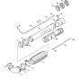 Pleated Hose Assembly for Stihl SR440 Mistblower