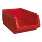 Stackable Storage Bin 370 x 580 x 250mm - Red Pack of 4 Sealey Part No. SSB01R