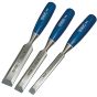 5002 Bevel Edge Chisel Set of 3: 12, 18 & 25mm by Stanley - 0-16-128