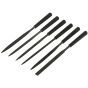 Needle File Set 6 Piece 150mm (6in) by Stanley - 0-22-500