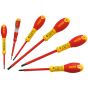 FatMax VDE Insulated Parallel & Pozi Screwdriver Set of 6 by Stanley - 0-65-443