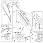 Stihl FSA200R Assembly Parts