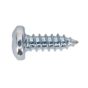 Self Tapping Screw 4.2 x 13mm Pan Head Pozi Zinc DIN 7981CZ Pack of 100 Sealey Part No. STPP4213