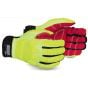 Clutch Gear Mechanics Glove Anti-Impact Hi-Viz Cut-Resistant Saturn Yell XL