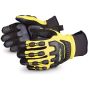 Clutch Gear Glove Impact Protection Mechanics PVC Sure Grip Yellow XL