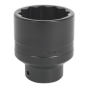 Impact Socket 56mm Bi-Hex Deep 3/4"Sq Drive Sealey Part No. SX021