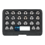 Locking Wheel Nut Key Set 23pc - VAG Sealey Part No. SX210