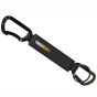 ToughBuilt Keychain dual carabiners, doubles as a cable wrap on your bag.