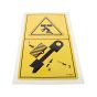 Decal Secure Cylinder for Terex TA3H, TA3SH & TA3.5SH Dumpers - OEM No. T118509