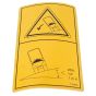 'Lateral Tip 1 In 4' Decal for Terex TA3, TA6 Dumper - OEM No. T119905