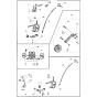 Product Complete-2 Assembly for Husqvarna T255 Cultivator/Tiller