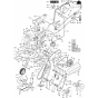 Product Complete Assembly for Husqvarna T350 R Cultivator/Tiller