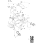 Fuel Tank Assembly For Husqvarna T435 Chainsaw 