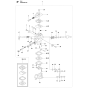 Carburetor Assembly For Husqvarna T435 Chainsaw 