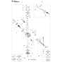 Carburetor Assembly For Husqvarna T540XP Chainsaw 