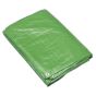 Tarpaulin 4.88 x 6.10mtr Green Sealey Part No. TARP1620G