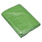 Tarpaulin 1.73 x 2.31mtr Green Sealey Part No. TARP68G