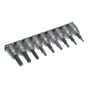 M3813TX Socket Clip Rail Set of 9 External Torx 3/8in Drive by Teng