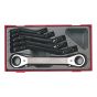 TTRORS 6 Piece Metric Ratchet Ring Spanners by Teng - TC38