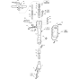 Main Assembly for Atlas Copco TEX39PS Breaker with Hexagonal 32 x 160 from s/n PUN000001 onwards