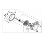 Starter Assembly for Husqvarna TF 230 Cultivator/Tiller