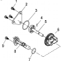 Oil Pump Assembly for Husqvarna TF 545D Cultivator/Tiller