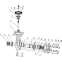 Transmission-2 Assembly for Husqvarna TF544 Cultivator/Tiller