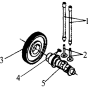 Valves Assembly for Husqvarna TF544 Cultivator/Tiller