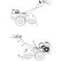 Decals for Husqvarna TR 430 Cultivator/Tiller