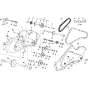 Transmission Assembly for Husqvarna TR 530 Cultivator/Tiller