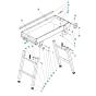 Frame Assembly for TS 400 F