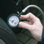 Tyre Pressure Gauge with Tyre Tread Depth Gauge - Flexible Hose 0-8bar(0-120psi) Sealey Part No. TSTPDG02