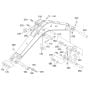 Boom Assembly for Kubota U30-5 Mini Excavator