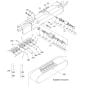 Track and Roller Assembly for Kubota U35-3a Mini Excavator