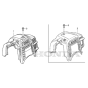 Top Cover for Honda UMC425A Brushcutter