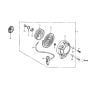 Recoil Starter Assembly for Honda UMK425LE Brushcutters