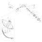Shield Assembly for Makita UR101C