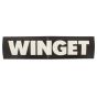 Decal "WINGET" for Winget 100T, 150T, 175T Mixers - V2003039