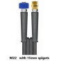 V-Tuf V3 -V5 8m Hose Extension M22f15 X M22m15 - V3-V5hose08xt - V-TUF Pressure Washer Parts - V3-V5HOSE08XT