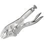 Curved Jaw Locking Plier with Wire Cutter