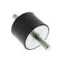 Rubber Mount Male/Male 40x30mm M8 Thread - Replaces Wacker 29044